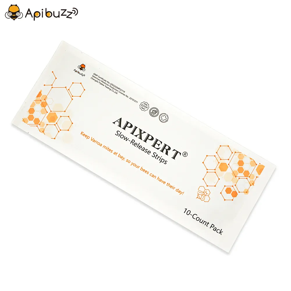 Bandelettes APIXPERT Flum&eacute;thrine Varroa &agrave; lib&eacute;ration lente