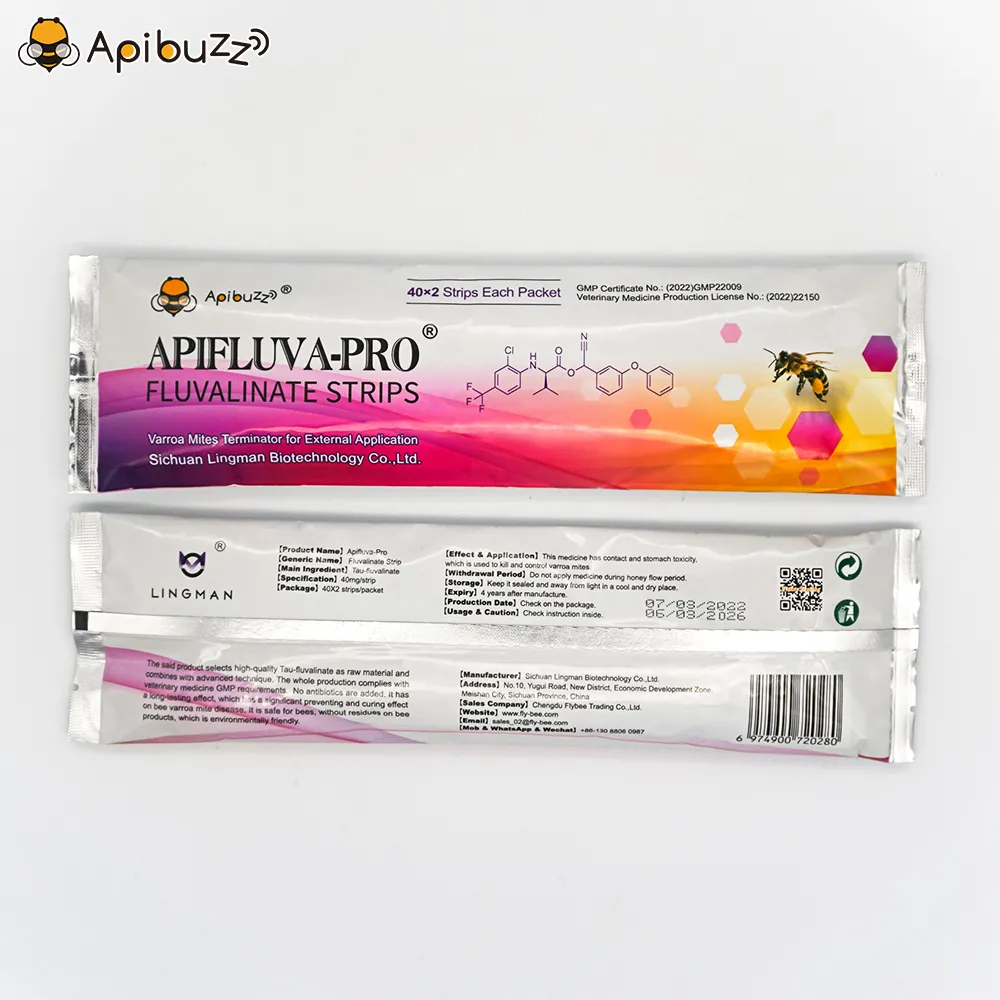 Bandelettes APIFLUVA-PRO Varroa