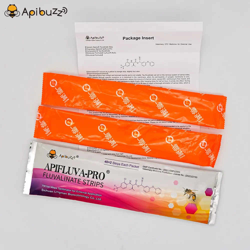 Bandelettes APIFLUVA-PRO Varroa