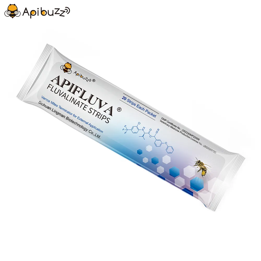 Bandes anti-acariens APIFLUVA - Paquet de 20