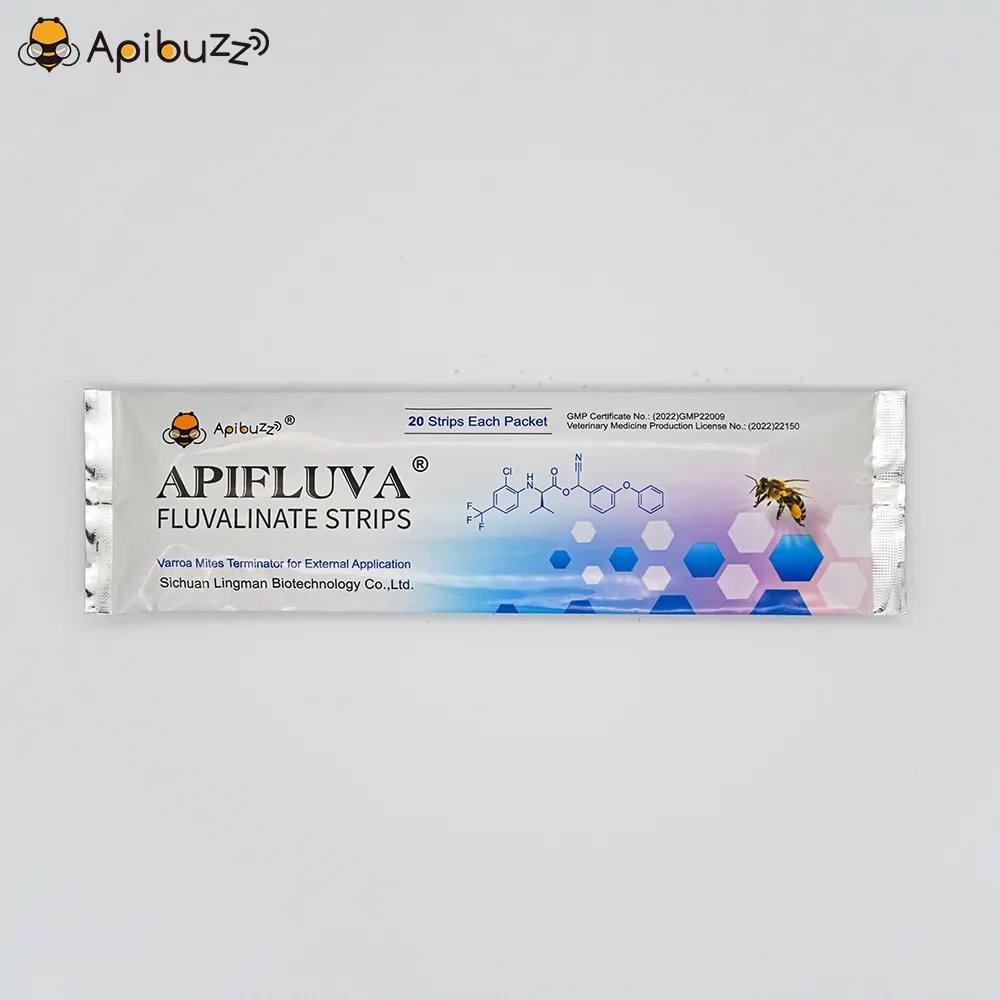 Bandes anti-acariens APIFLUVA - Paquet de 20