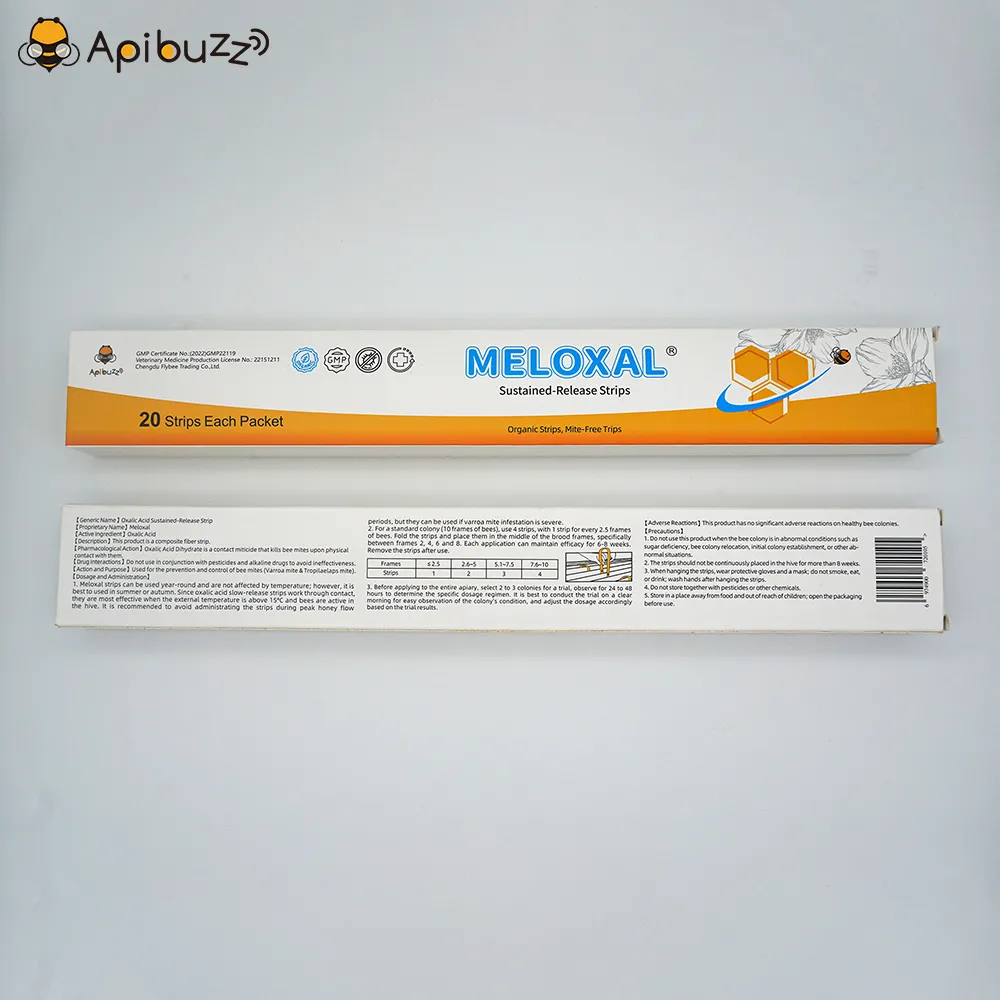 Bandelettes d'acide oxalique à haute dose MELOXAL