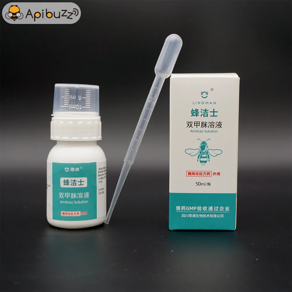 Solution d'amitraze CE LINGMAN 12,5 % pour abeilles