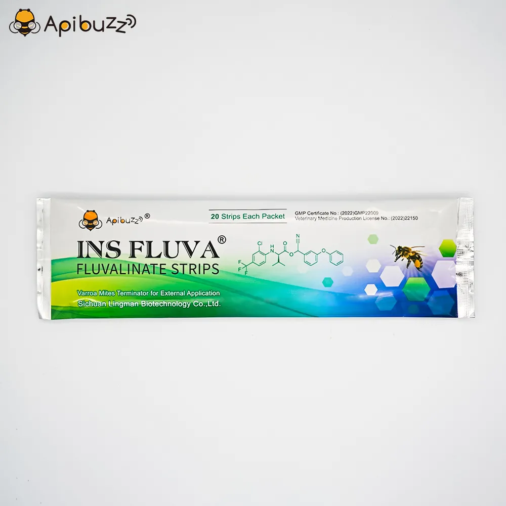 Bandes de traitement douces contre les acariens des abeilles INS FLUVA