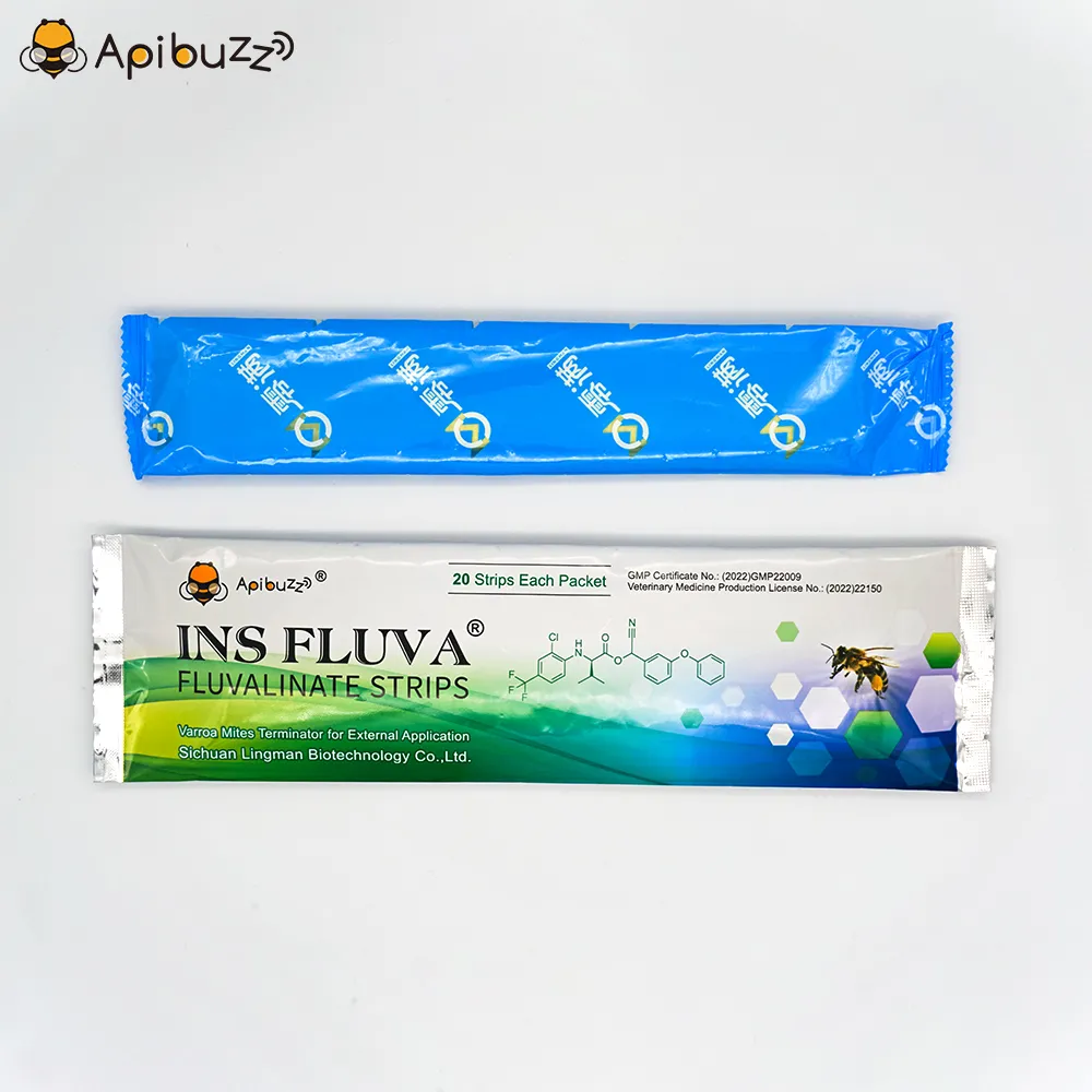 Bandes de traitement douces contre les acariens des abeilles INS FLUVA