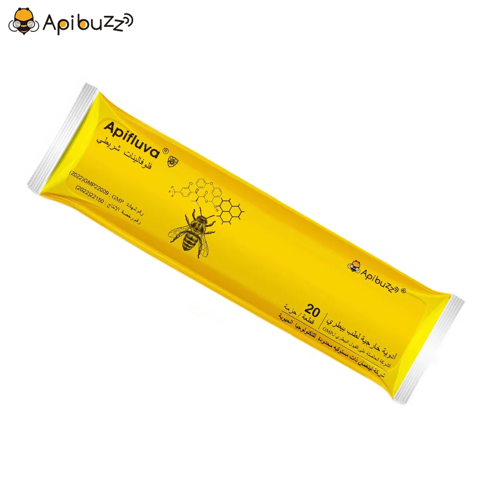 Bandelettes de fluvalinate APIFLUVA arabe - paquet de 20