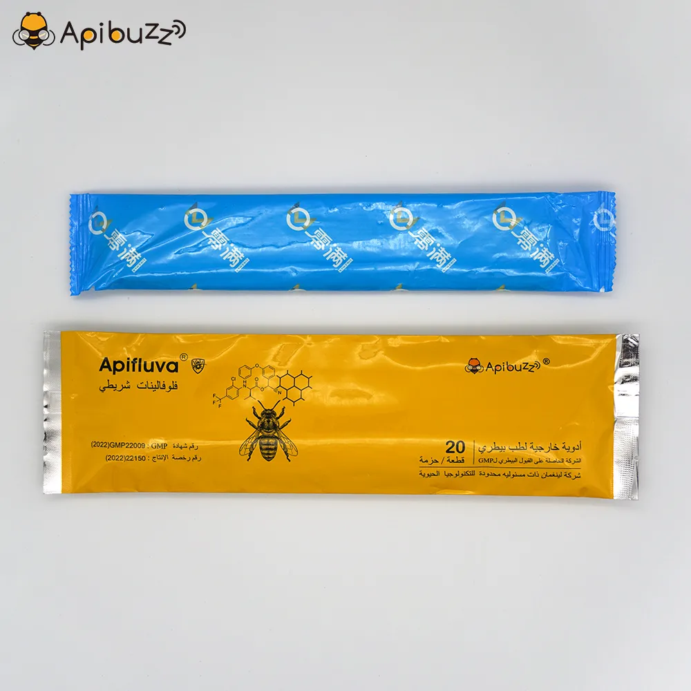 Bandelettes de fluvalinate APIFLUVA arabe - paquet de 20