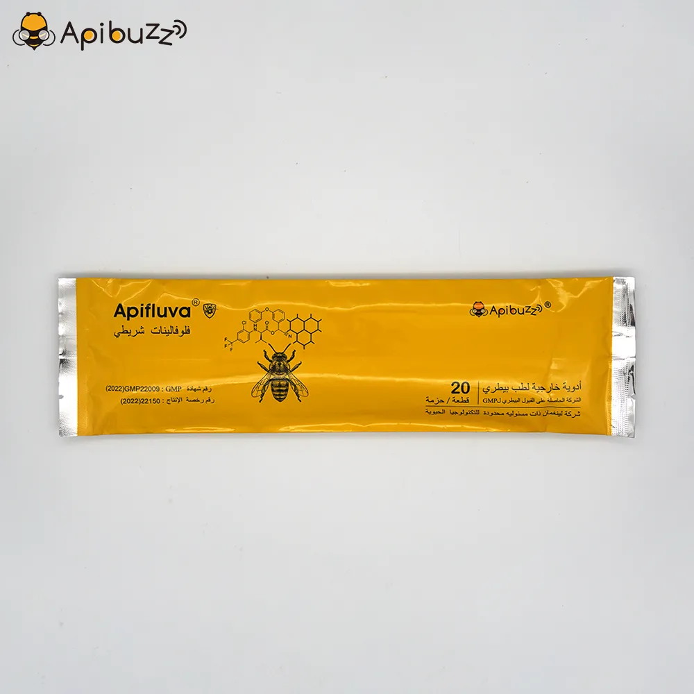 Bandelettes de fluvalinate APIFLUVA arabe - paquet de 20
