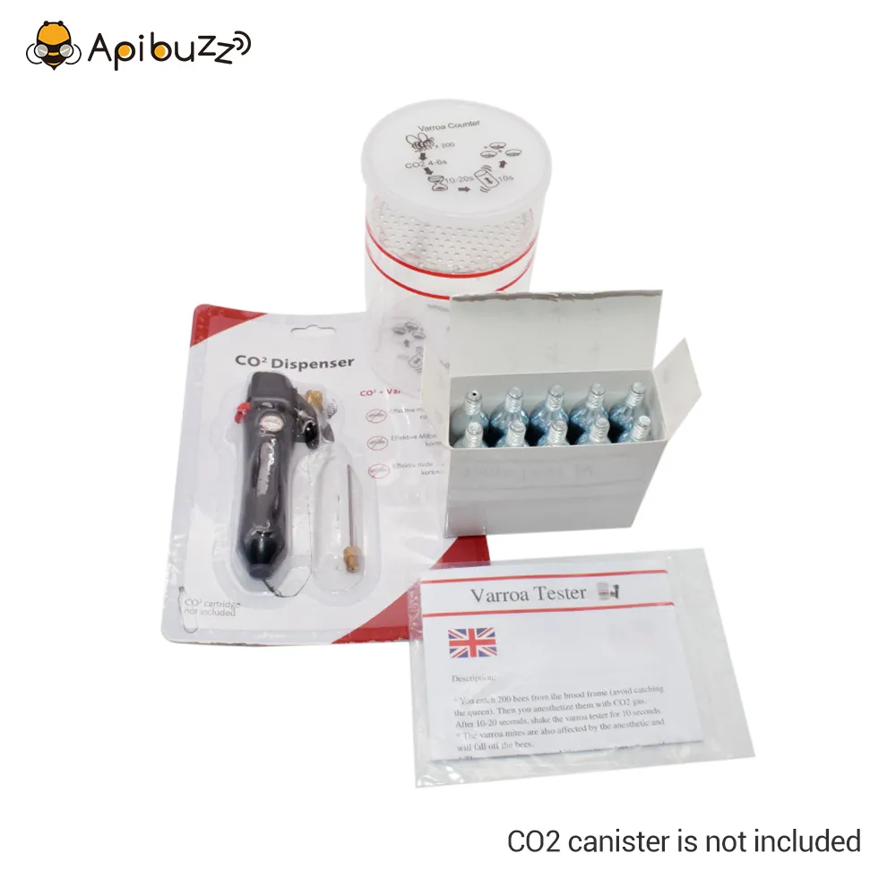 Kit de test d'acariens Varroa Co2