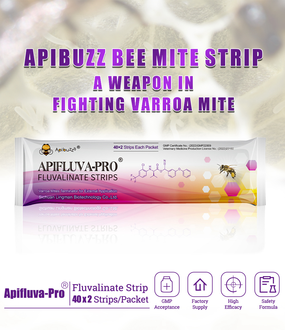 Bandelettes APIFLUVA-PRO Varroa