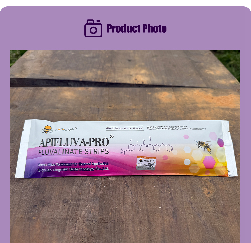 Bandelettes APIFLUVA-PRO Varroa