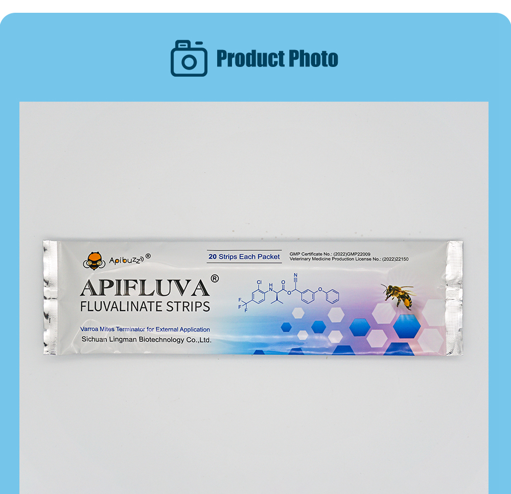 Bandes anti-acariens APIFLUVA - Paquet de 20