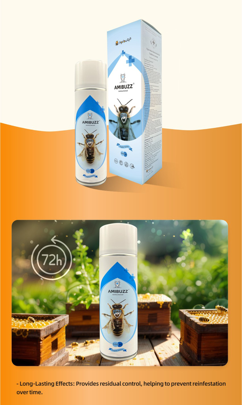 AMIBUZZ - Spray Amitraze pour Abeilles