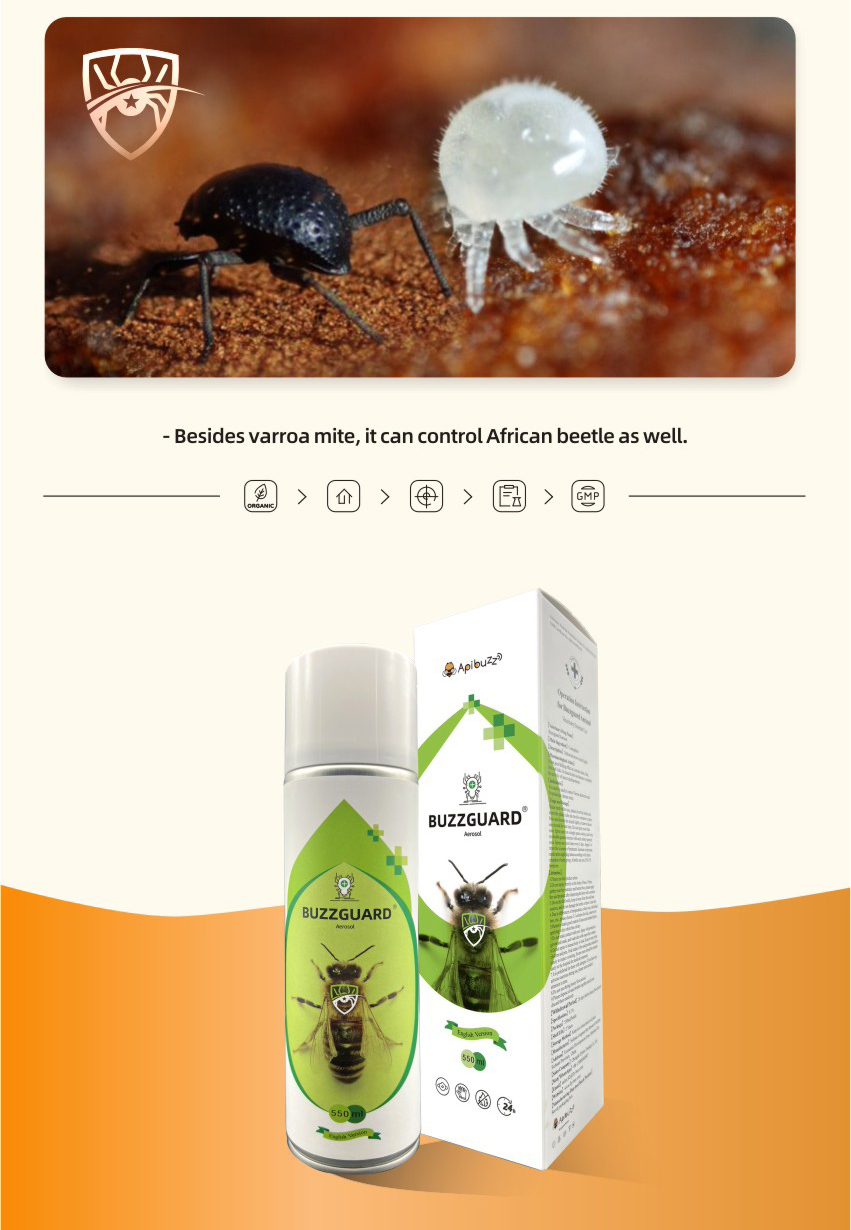 BUZZGUARD Coumaphos Spray pour Abeilles