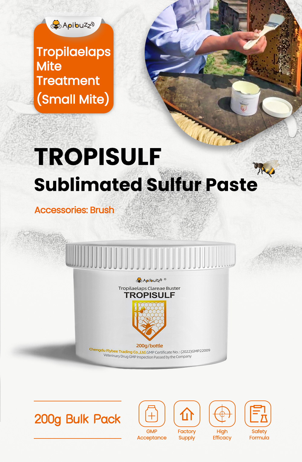 TROPISULF Pâte de Soufre Sublimée