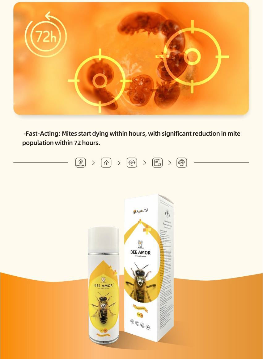 BEE-AMOR Spray d'acide formique mixte pour abeilles
