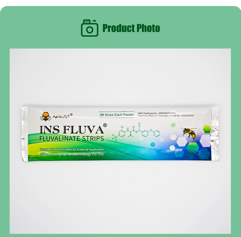 Bandes de traitement douces contre les acariens des abeilles INS FLUVA