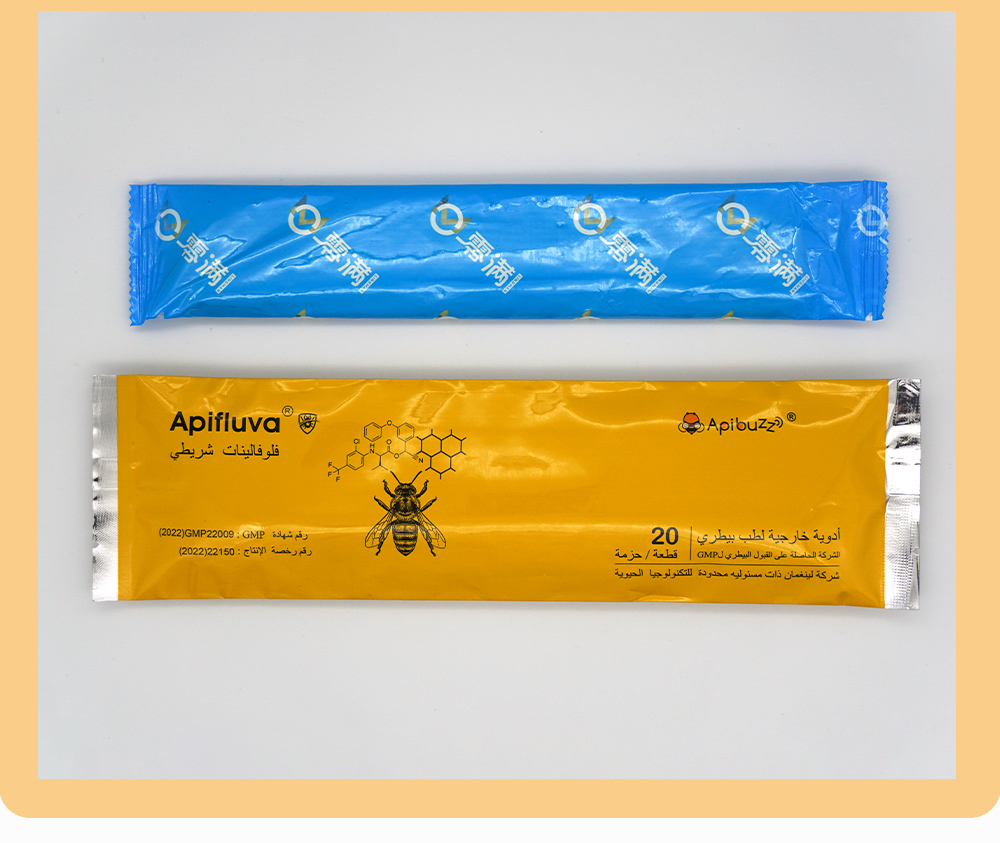 Bandelettes de fluvalinate APIFLUVA arabe - paquet de 20