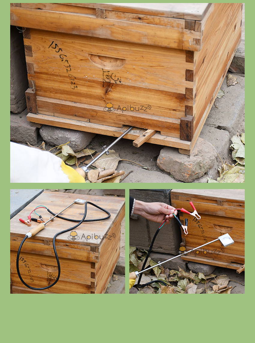 OA Vaporizer - Vaporisation d'acide oxalique pour les abeilles