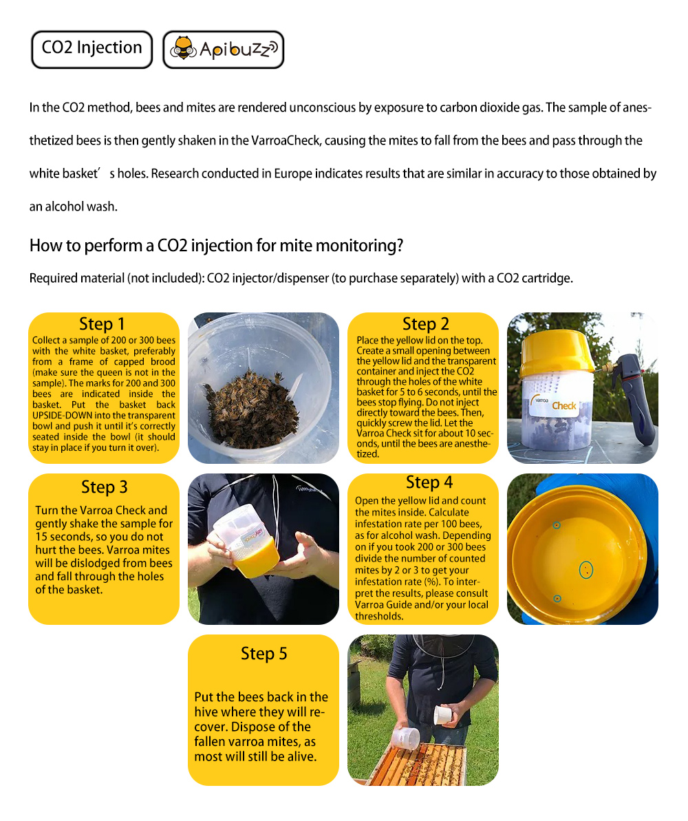 Varroa Vérification de l’infestation